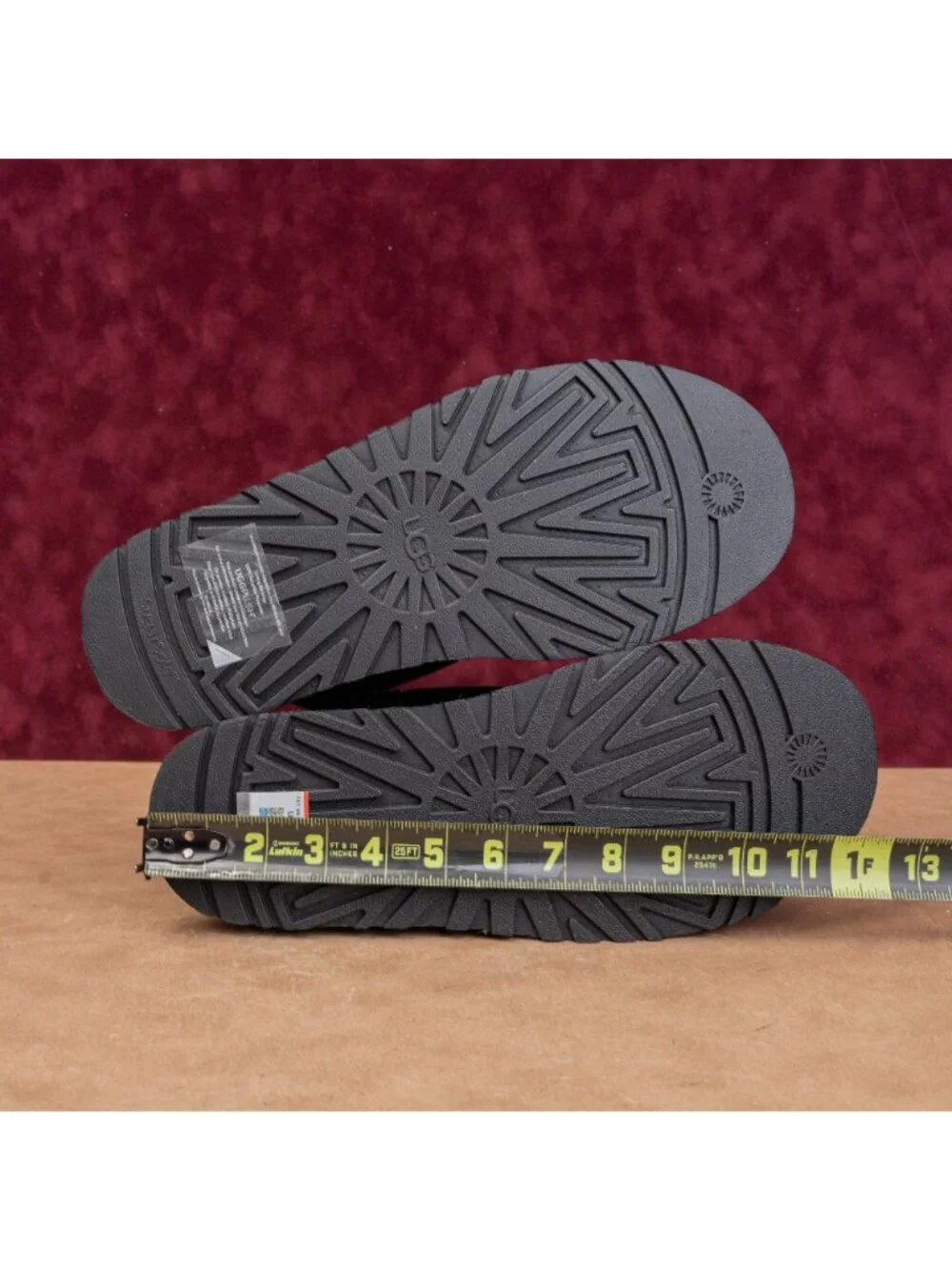 UGG Women Classic Dipper Black Suede Platform Zip Ankle Boots sz 10